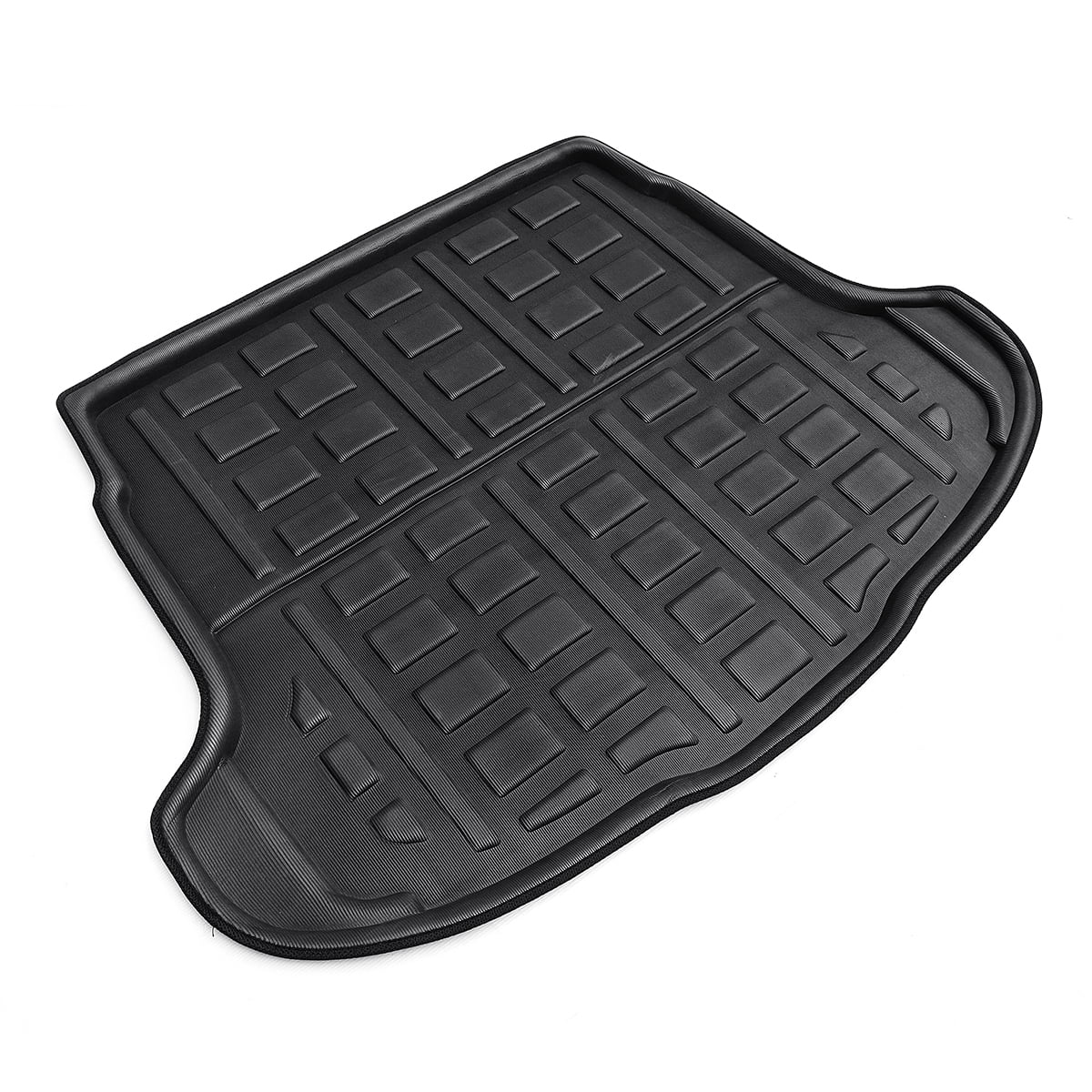 1pcs Cargo Liner Mat for Honda CR-V CRV 2007-2011 Boot Rear Trunk Floor Tray Waterproof All Weather, Black