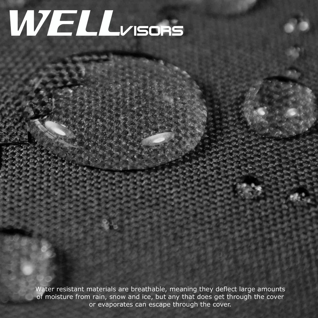 WellVisors All Weather UV Proof Gray Car Cover for 2017-2024 Genesis G80 3-6898089SN