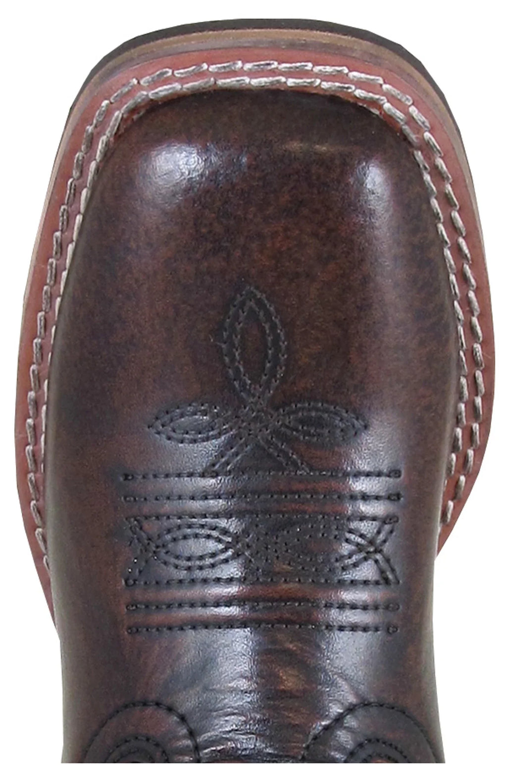 Smoky Mountain Boys' Landry Boot Square Toe ChocoLatitudee 4.5 D(M) US