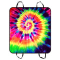GCKG Colorful Tie Dye Pet Car Seat Cover,Colorful Tie Dye Pet Car Seat Cover Dog Car Seat Mat Hammock Cargo Mat Trunk Mat For Cars Trucks and SUV 54x60 inches