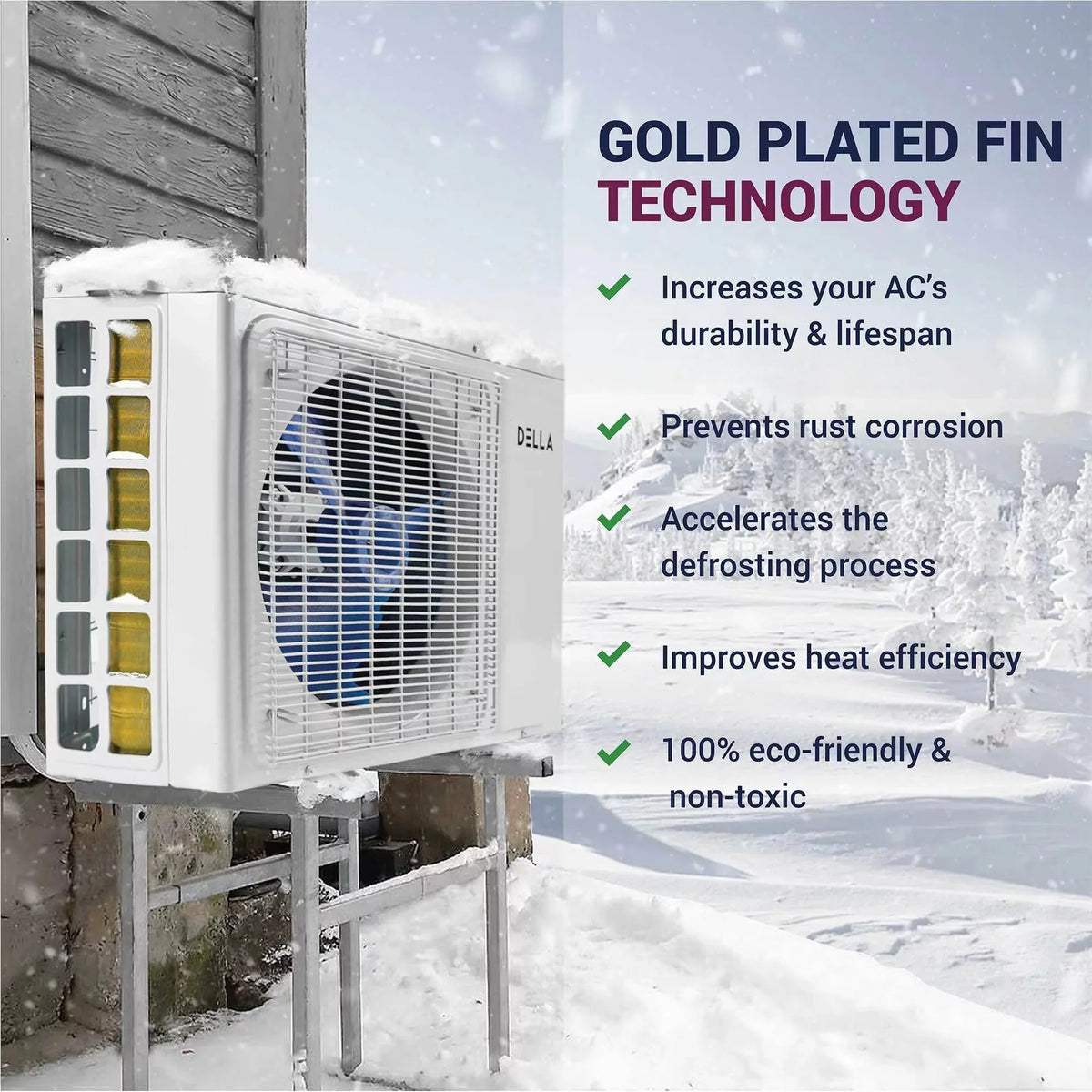 Della 27K BTU ODU Tri 3 Zone 9K 9K 9K BTU 20 SEER 208/230V Cools Up to 1200 Sq.Ft Wifi Energy Efficient Multi Zone Ductless Mini Split Air Conditioner Heat Pump Full Set with 16ft InstalLatitudeion Kits