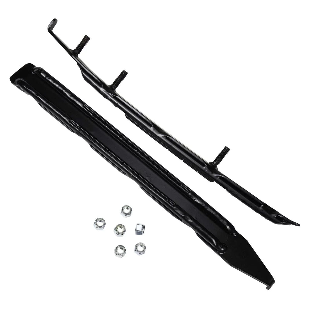 Bottom Line, F6-464, 6" Dual Runner Carbides for many 2007-2009 Polaris Models with Blow Molded Skis