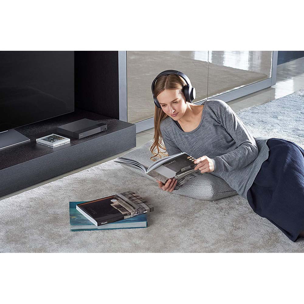 Sony BDP-S6700 4K Upscaling 3D Streaming Blu-ray Disc Player w/ Cleaning Kit and HDMI Cable Bundle