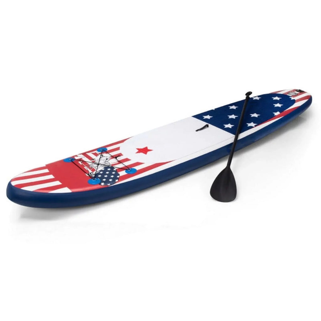 Premium InfLatitudeable Stand Up Paddle Board - Comes with a carry backpack for transportation - 24.0 - Discover ultimate stability and versatility on the water!