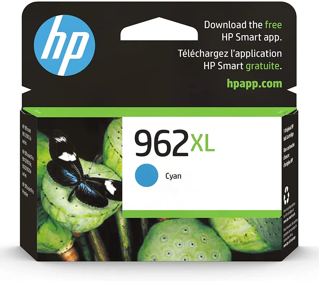 Original HP 962XL color Combination 1 each (962XL Cyan, 962XL Magenta, 962XL Yellow) HP 962 color (3JA00AN, 3JA01AN, 3JA02AN)
