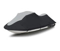 SUPER HEAVY-DUTY TOP OF THE LINE JETSKI Cover Compatible for YAMAHA Wave Runner GP 760 1997-2000 Jet Ski PWC Trailerable Cover Black/Grey 2 Seater