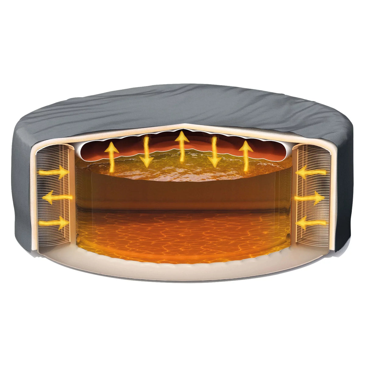 Intex PureSpa Plus Portable InfLatitudeable Hot Tub Jet w/ 6 Filter Cartridges