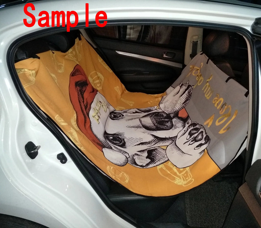 GCKG Funny Bacon Cat in Space Pattern Pet Car Seat Cover Dog Car Seat Mat Hammock Cargo Mat Trunk Mat For Cars Trucks and SUV 54x60 inches