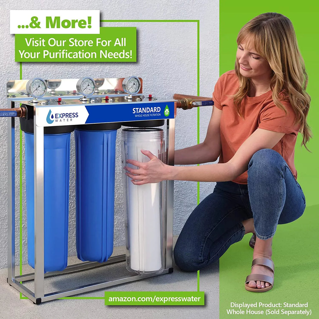 Express Water \u2013 3 Year Reverse Osmosis System Replacement Filter Set \u2013 23 Filters with 50 GPD RO Membrane  Carbon GAC  ACB  PAC Filters  Sediment SED Filters \u2013 10 inch Size
