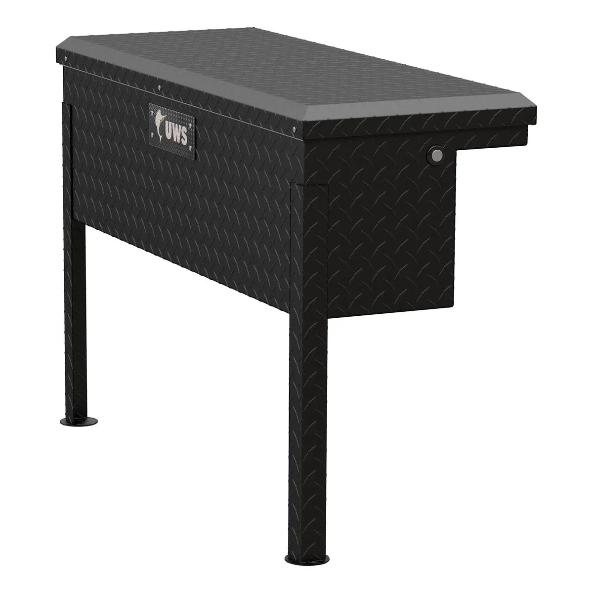 UWS TBSM-36-LP-MB Side Mount Series Single Lid Tool Box