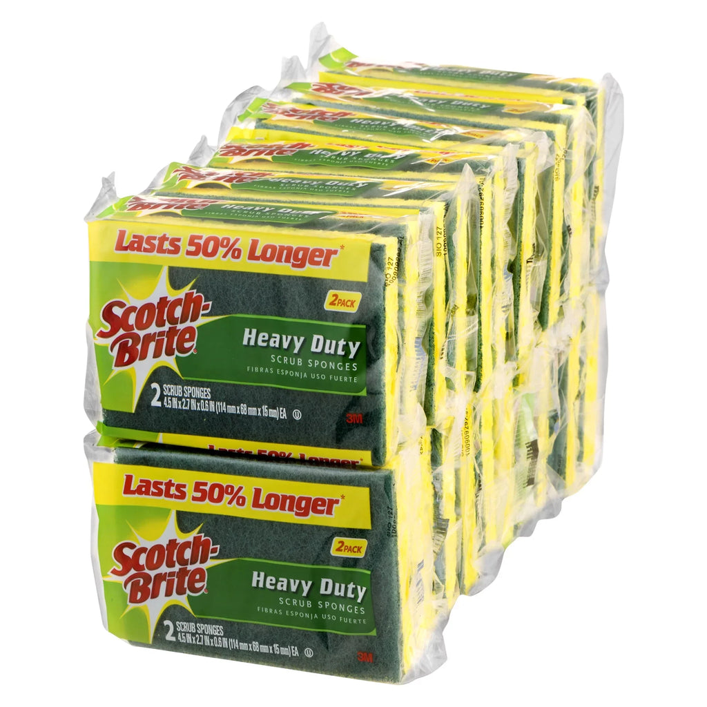 Scotch-Brite Heavy Duty Scrub Sponges - 24 CT