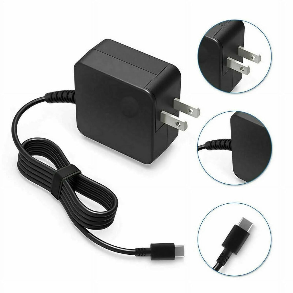Nuxkst 65w USB-C Ac Adapter for Lenovo ThinkPad 11e Yoga Gen 6 20SF0003US power supply power adapter