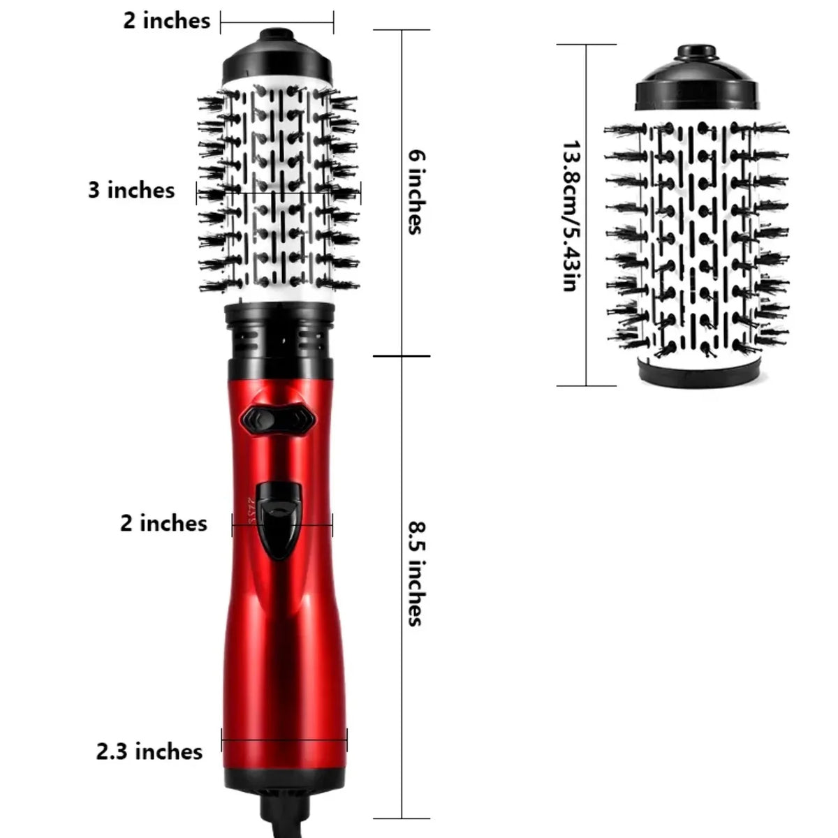 3-in-1 Hot Air Styler and Rotating Hair Dryer
