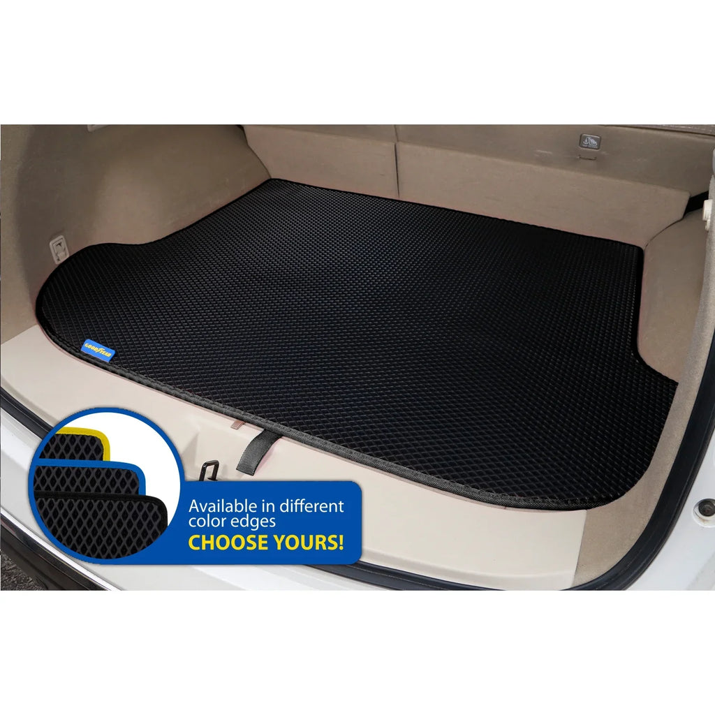 Goodyear Custom Fit Cargo Mat Liner for Nissan Murano 2015-2024 - Heavy Duty Trunk Liner, Dimond Shape,Luggage with Waterproof,Liquid & Dirt Trapping Technology - Anti-Slip Cargo Liner - GY004520
