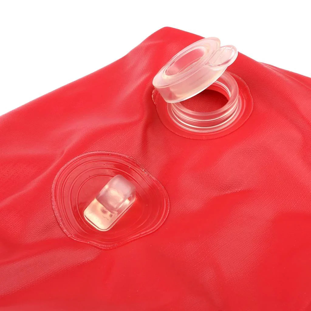 InfLatitudeable Dive Buoy With Red Snorkel Scuba Diving Surface Marker Safety