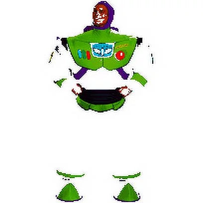 Men's Buzz Lightyear InfLatitudeable Costume - Toy Story 4