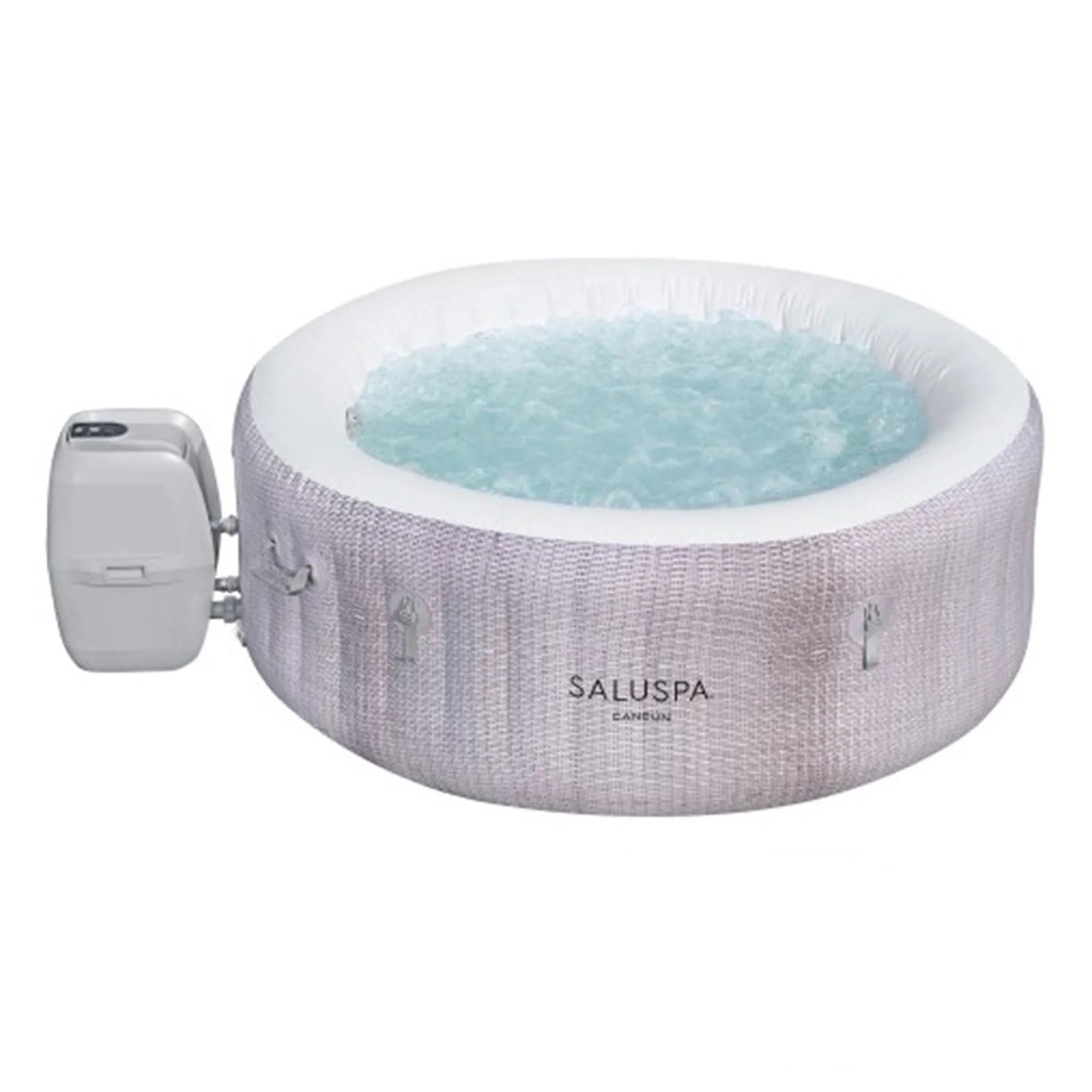 Bestway SaluSpa Cancun InfLatitudeable Hot Tub w/2 SaluSpa Spa Seat & 2 Pillows