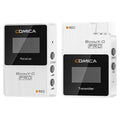 COMICA BoomX-D PRO D1 One-Trigger-One 2.4G Dual-Channel Wireless Microphone System Built-in 8G Memory Card Digital & Analog Output Modes 100M Effective   for DSLR Mirrorless Cameras Smartpho