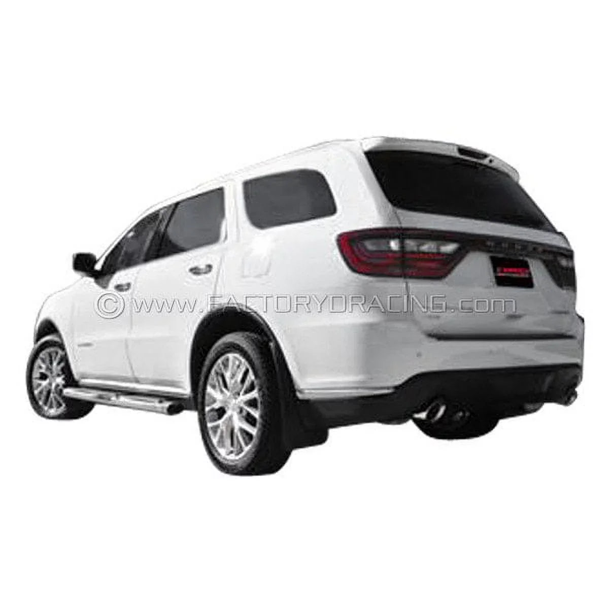 Corsa 11-14 Dodge Durango 5.7L V8 Polished Sport Dual Rear Cat-Back Exhaust Fits select: 2013-2023 DODGE DURANGO R/T, 2011-2012 DODGE DURANGO CITADEL