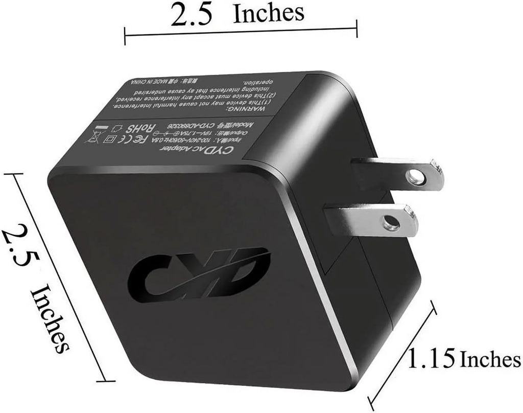 45W Powerfast Laptop Power Cord Compatible for HP Elitebook Charger 720-G2 C8K20PA Revolve 810 G1 G2 G3 ProBook 430
