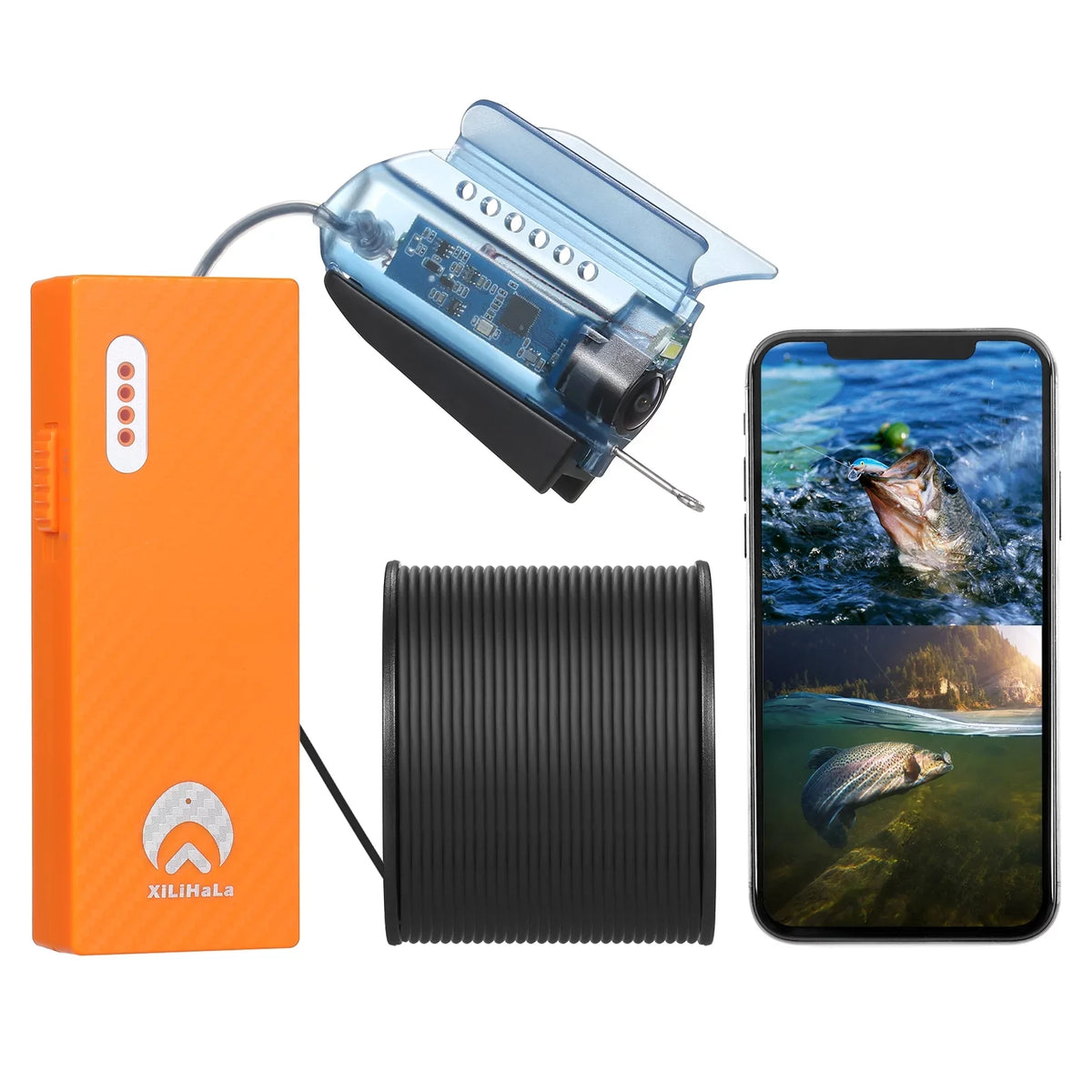 Dive into  Depths with Gofishup Underwater Camera - 1080P Live Video Fish Finder for Ice Lake Sea Boat Kayak Fishing