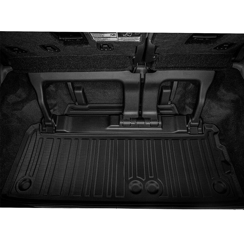 3W Cargo Liner Compatible for Toyota Sienna 2021 2022 2023 8 seats TPE All Weather Custom Fit Trunk Mat for 2021 2022 2023 Toyota Sienna ( (NOT for Spare Tire Model ), Black