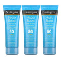 HydroBoost Moisturizing Water Gel SundisplayLotion Oil Free(3 Pack 3 OZ Per Pack)