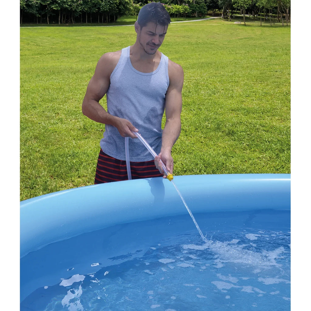 JLeisure Prompt Set & Orange InfLatitudeable Outdoor Swimming Pool (2 Pack)