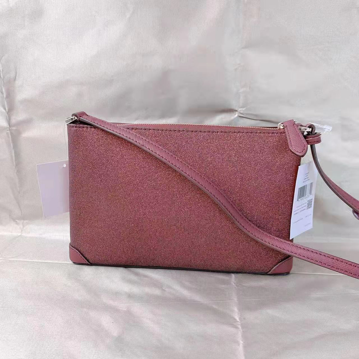 Kate Spade K4624 Glitter Fabric CrossBody Bag In Deep Nova