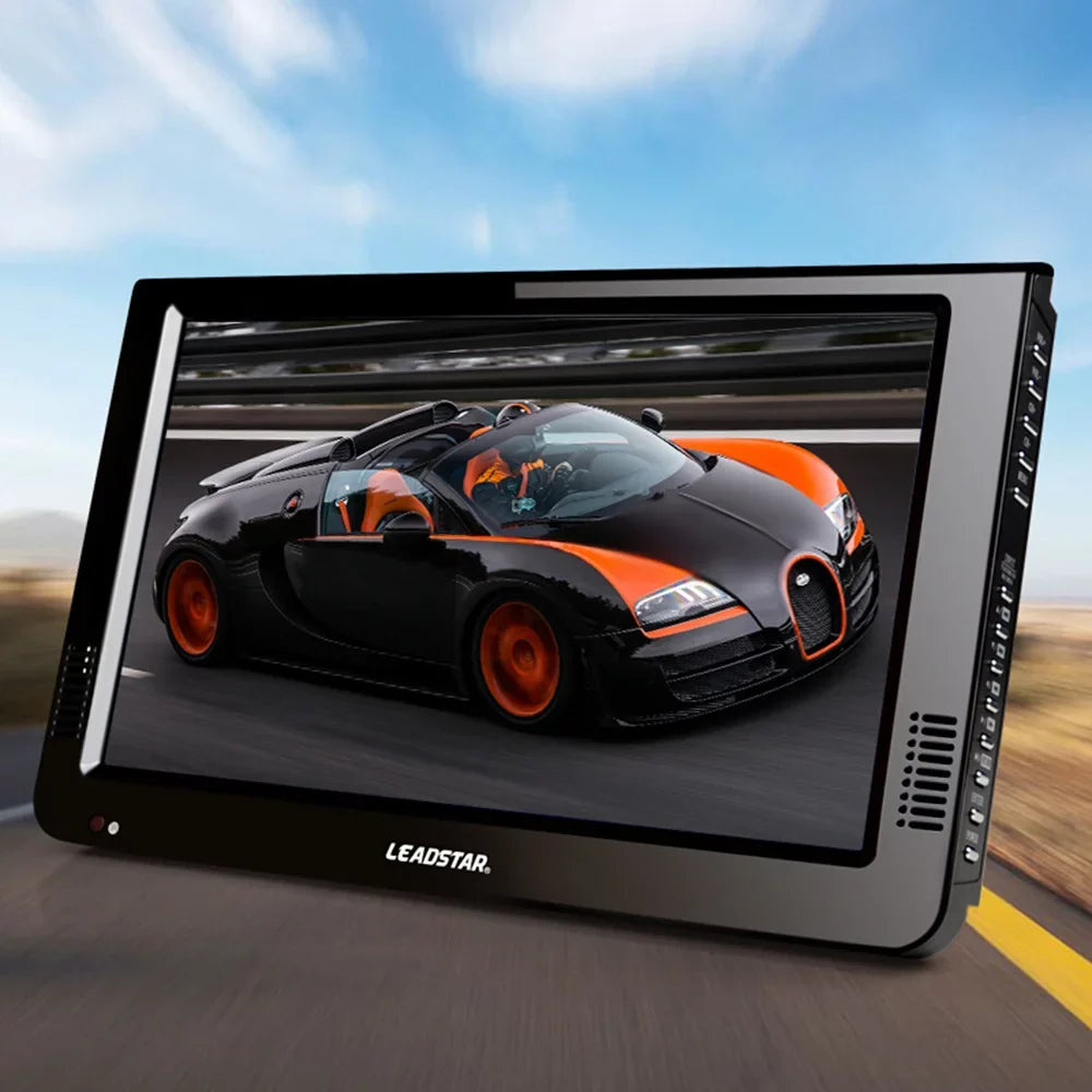 LEADSTAR 10 Inch Portable Digital ATSC TFT Screen Freeview LED TV Video Player for , USB Card Support