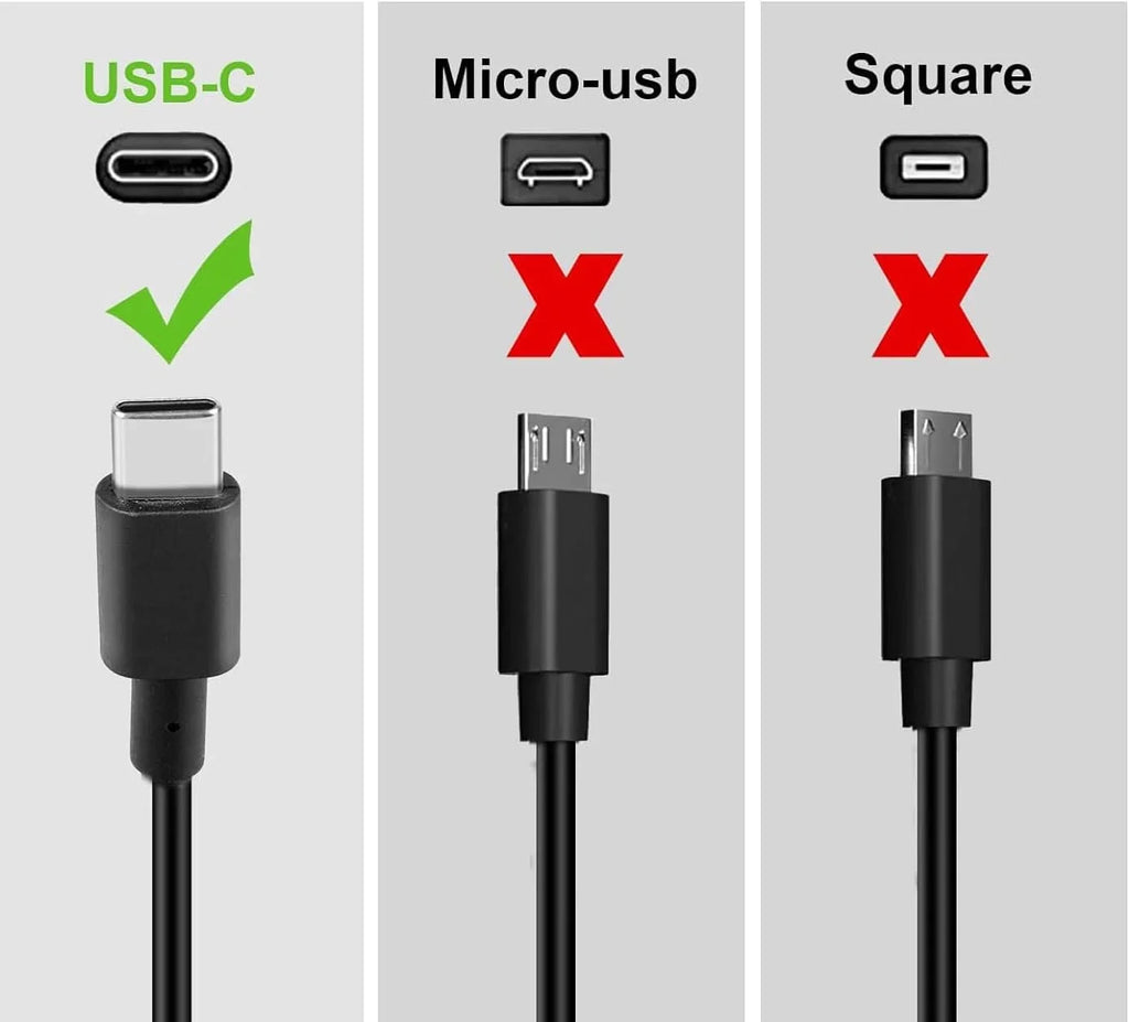 Guy-Tech 65w USB-C Ac Adapter Compatible for Lenovo ThinkPad 11e Yoga Gen 6 20SF power supply power adapter