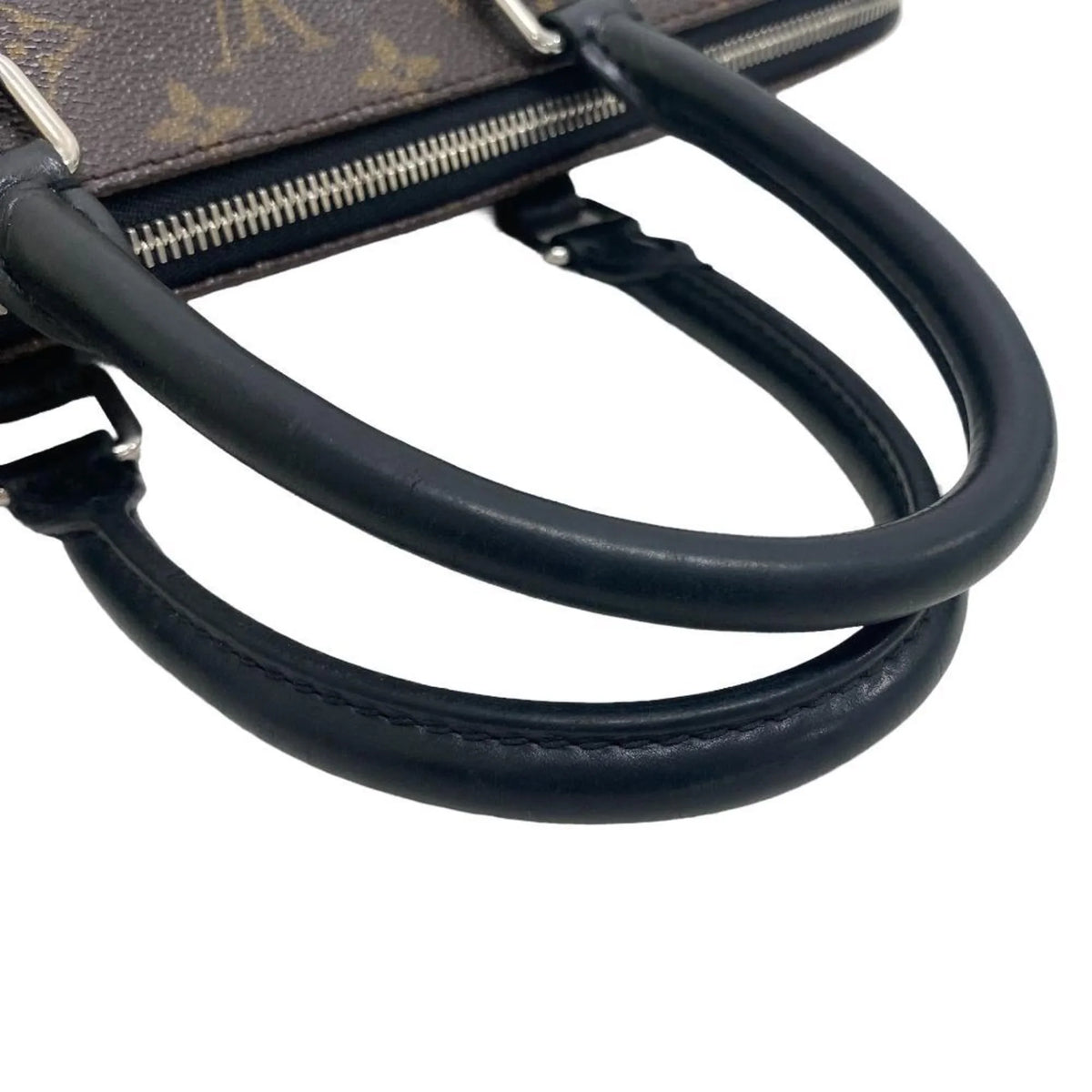 Pre-Owned LOUIS VUITTON M40868 Porte Document Jour Monogram Bag Brown Men's Z0006266 (Fair)