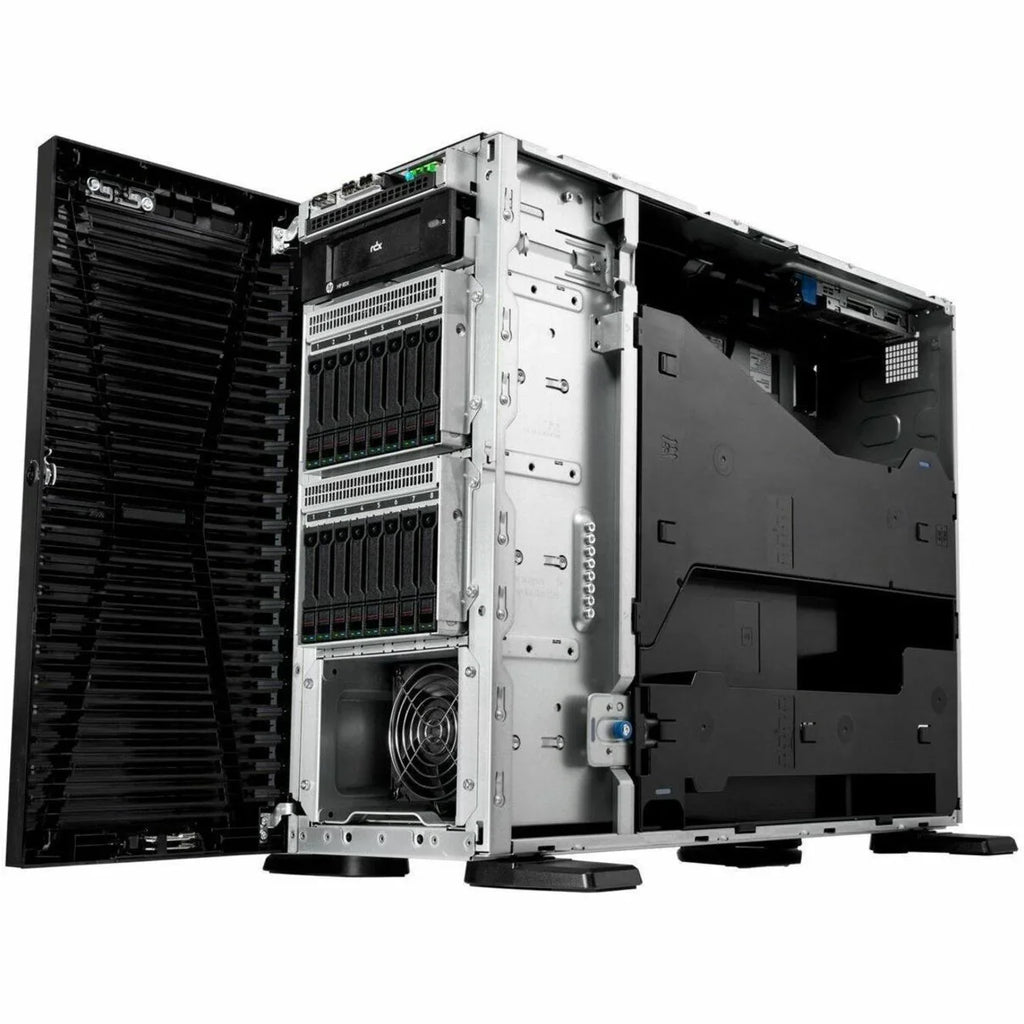 HPE ProLiant ML110 G11 4.5U Tower Server - 1 x Intel Xeon Gold 5416S 2 GHz - 32 GB RAM - Serial ATA Controller - Intel C741 Chip - 1 Processor Support - 1 TB RAM Support - Up to 16 MB Graphic Card ...