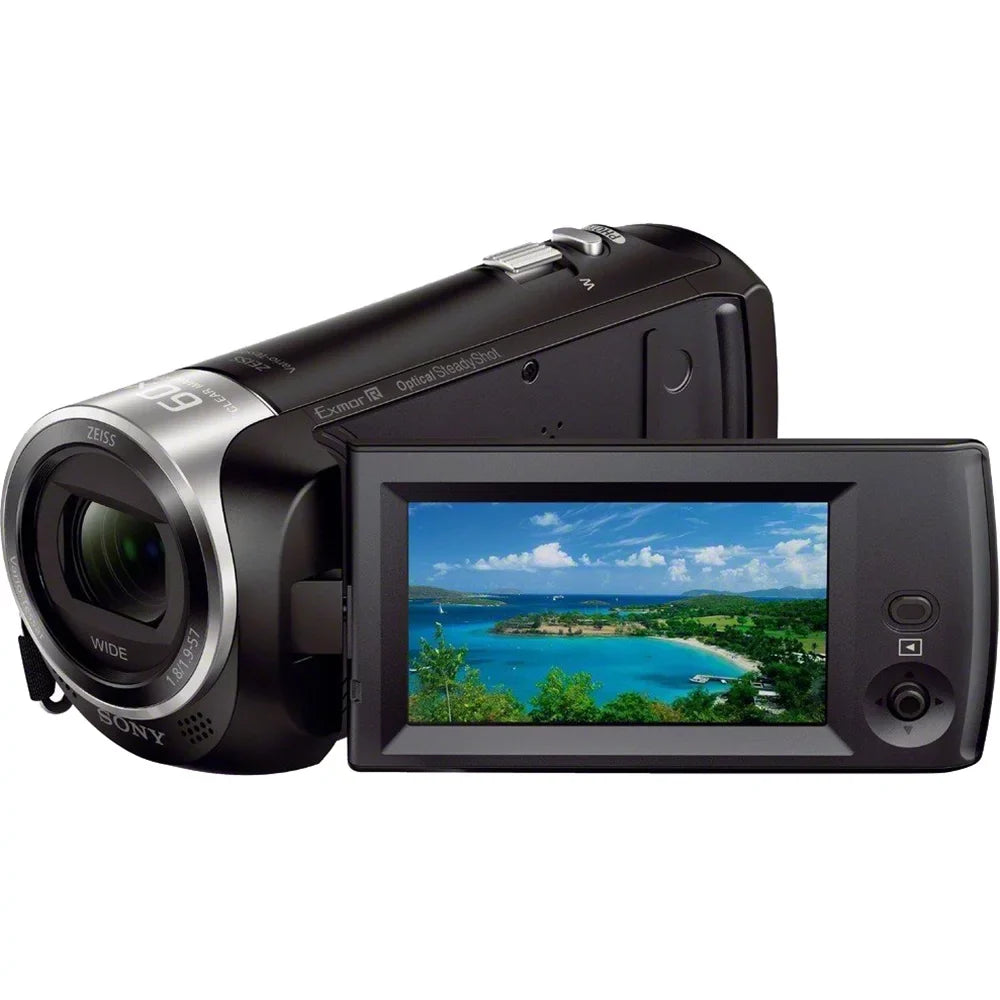 Sony HDRCX405 HDR-CX405 CX405 Video Recording Handycam Camcorder Bundle with Deluxe Bag, 32GB MicroSDHC Memory Card, AC/DC Charger, HDMI Cable, Battery Pack, and More