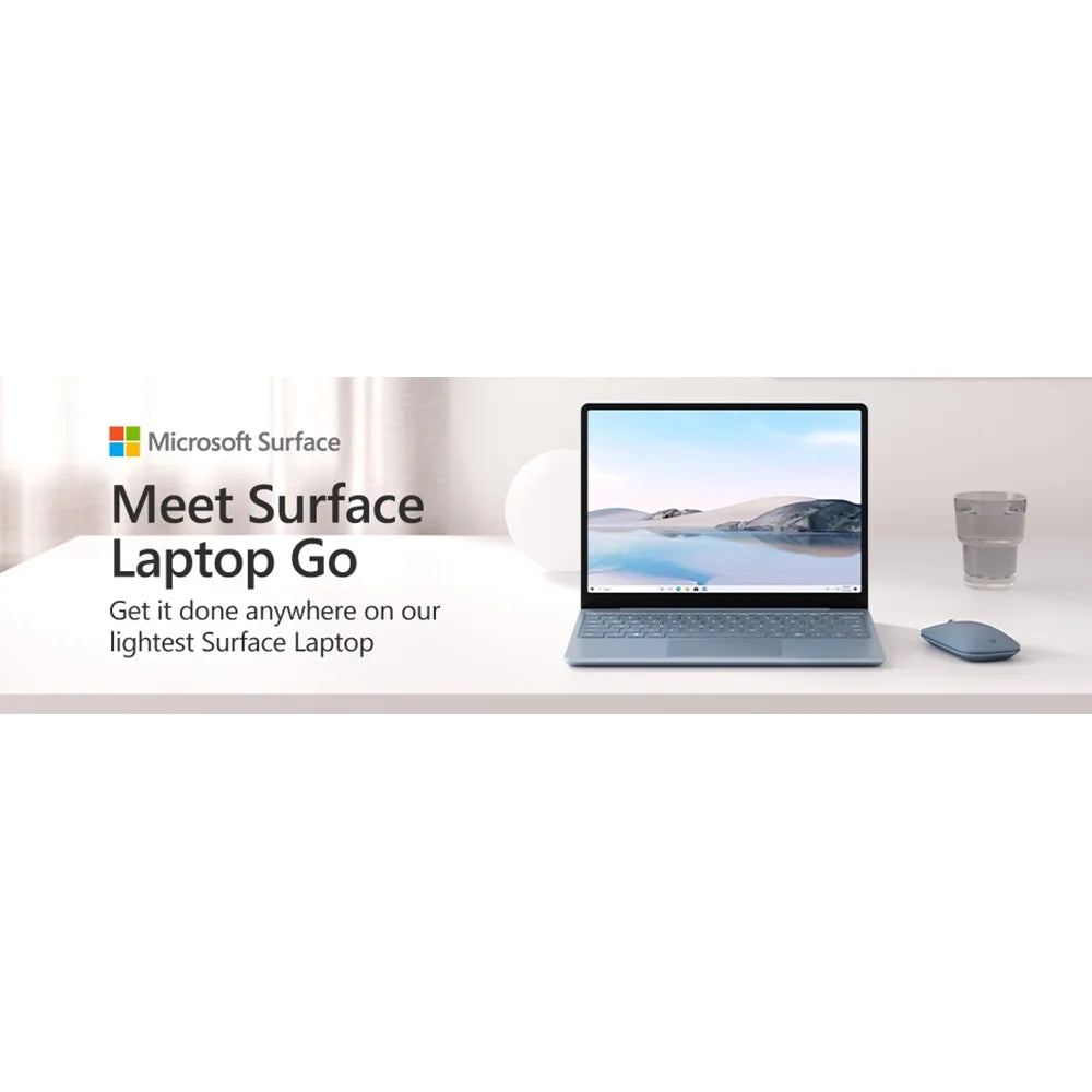 Microsoft Surface Laptop Go - 12.4" Touchdisplay Intel Core i5 8GB Memory 256GB SSD, Ice Blue - (Open Box)