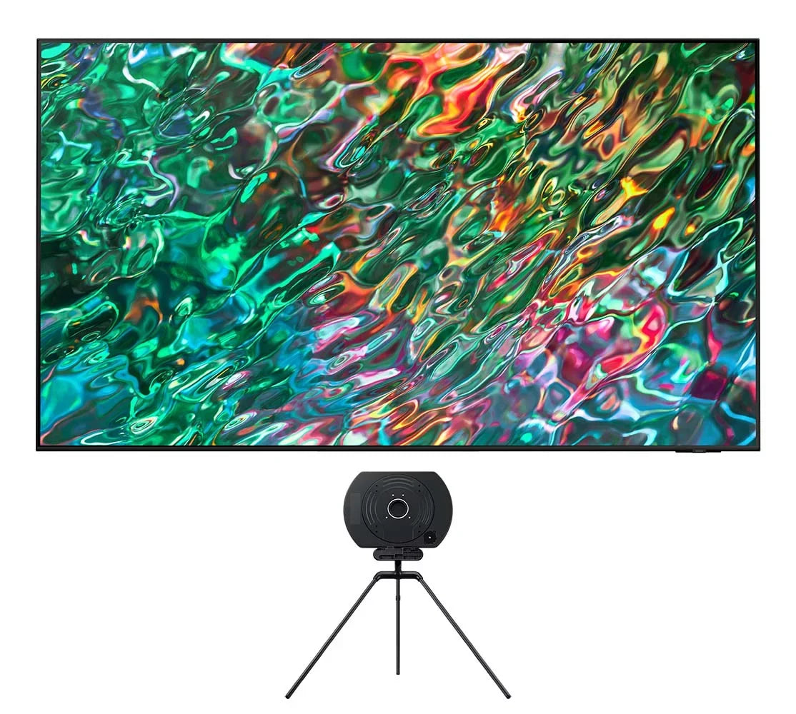 Samsung QN50QN90BAFXZA 50" QLED Quantum Matrix Neo 4K Smart TV with a Samsung VG-ARAB22STD Auto-Rotating Studio Stand for 43"-55" Samsung TVs (2022)