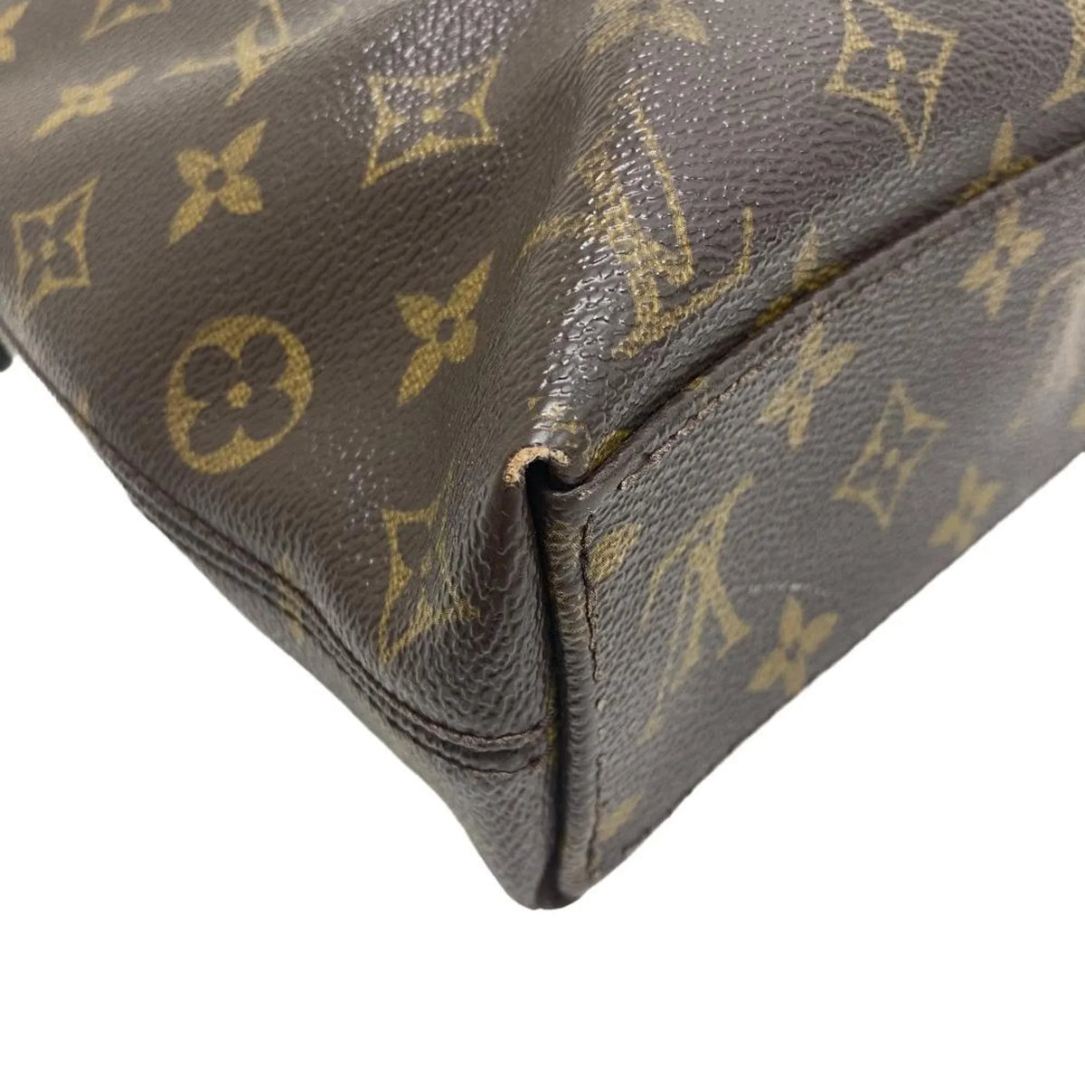 Pre-Owned LOUIS VUITTON M40868 Porte Document Jour Monogram Bag Brown Men's Z0006266 (Fair)