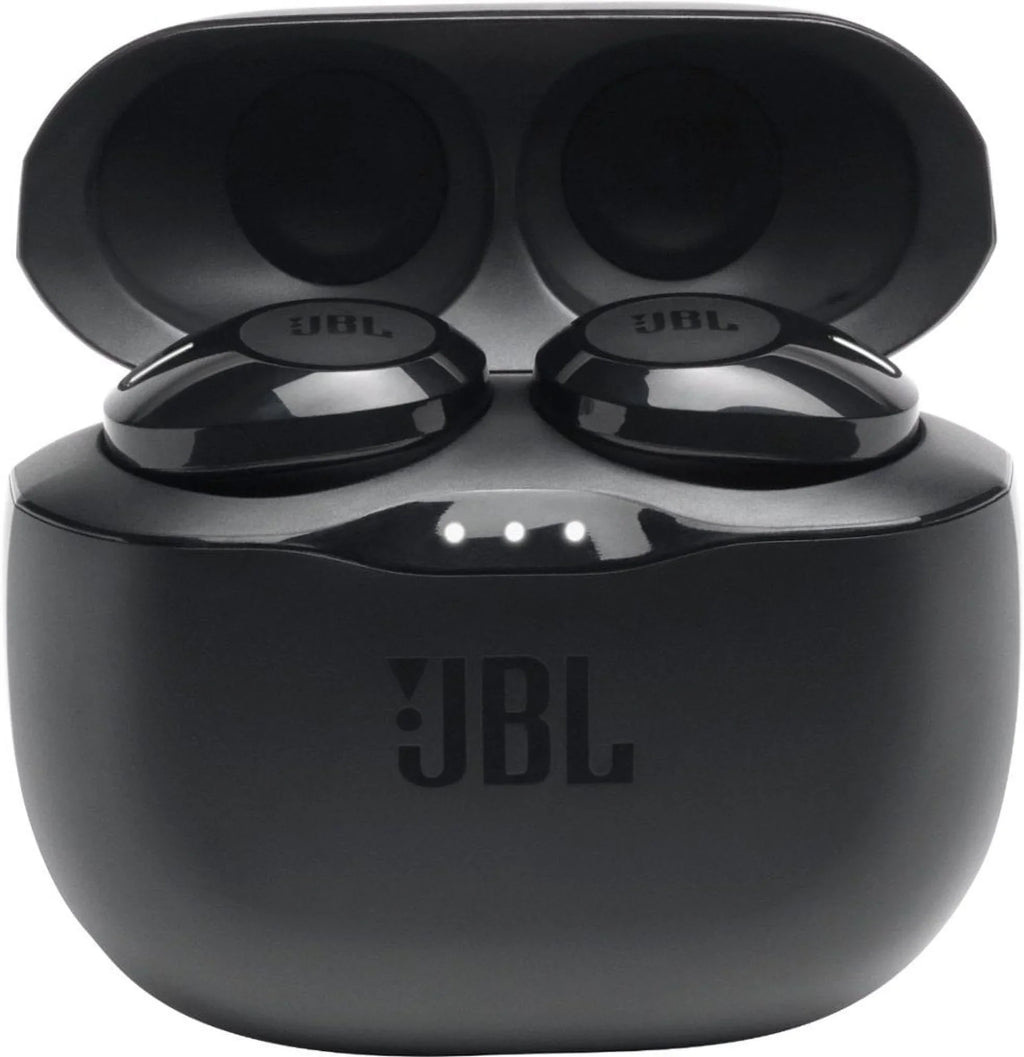 Pre-Owned JBL TUNE125TWS True Wireless In-Ear Headphones Black JBLT125TWSBLKAM Refurbished Good