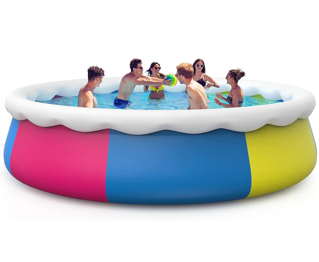 Inolait InfLatitudeable Swimming Pool  Above Ground for Kids Family Water Sport 15' x 36"