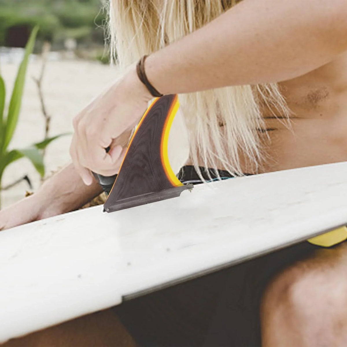 Center Fin 10.25" for Surfboard Board InfLatitudeable Paddleboard