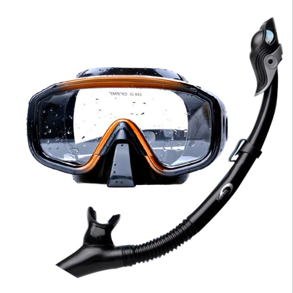 Radirus Dive Equipment: Premium Silicone Snorkel Set for Swimming, Diving, and Snorkeling Experiences