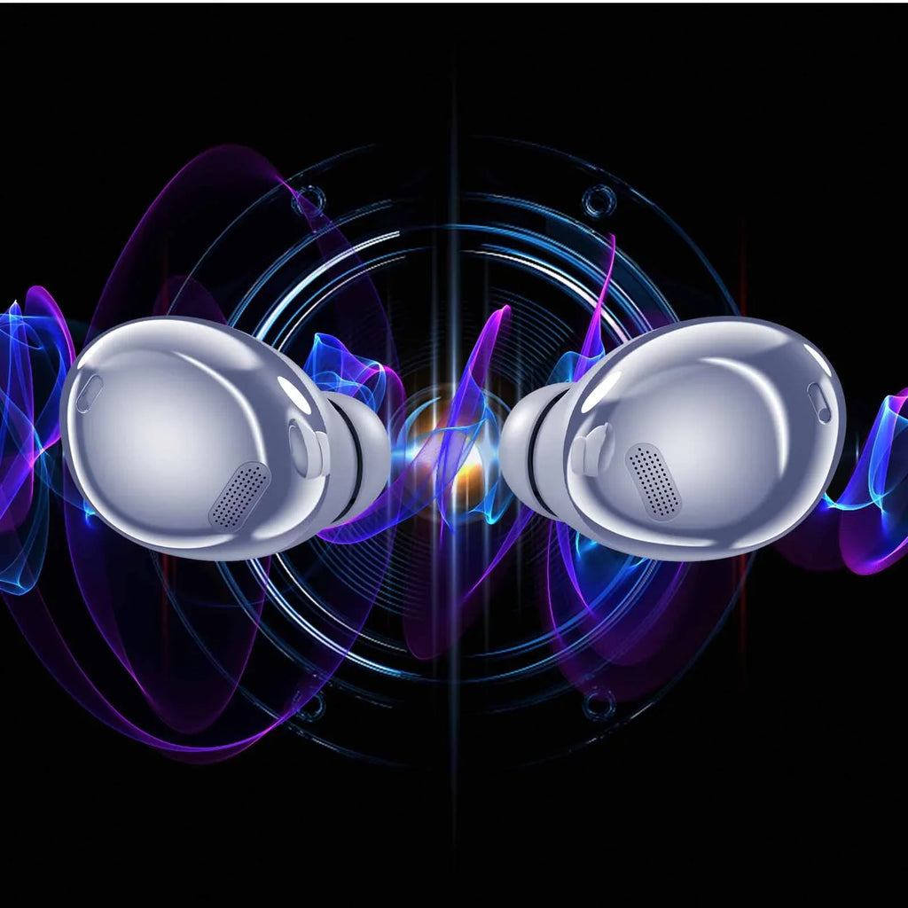 UrbanX Street Buds Pro Bluetooth Earbuds for Infinix Smart 2 HD True Wireless, Noise IsoLatitudeion, Charging Case, Quality Sound, Water Resistant (US Version) - Amethyst Purple