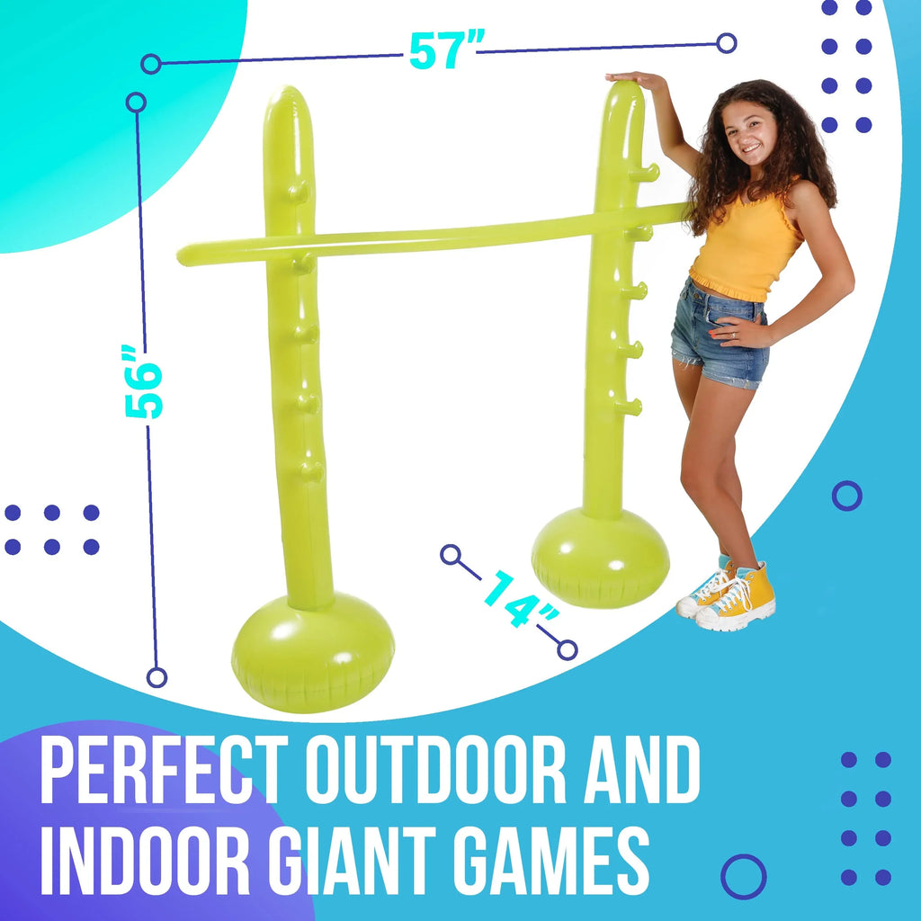 InfLatitudeable Limbo Game for Kids and Adults - Limbo Game for Adults, InfLatitudeable Toddler Toys for Indoor and Outdoor Party Games, Picnic, Beach, Pool and More - Kid Toys for Birthday Party Games for Kids