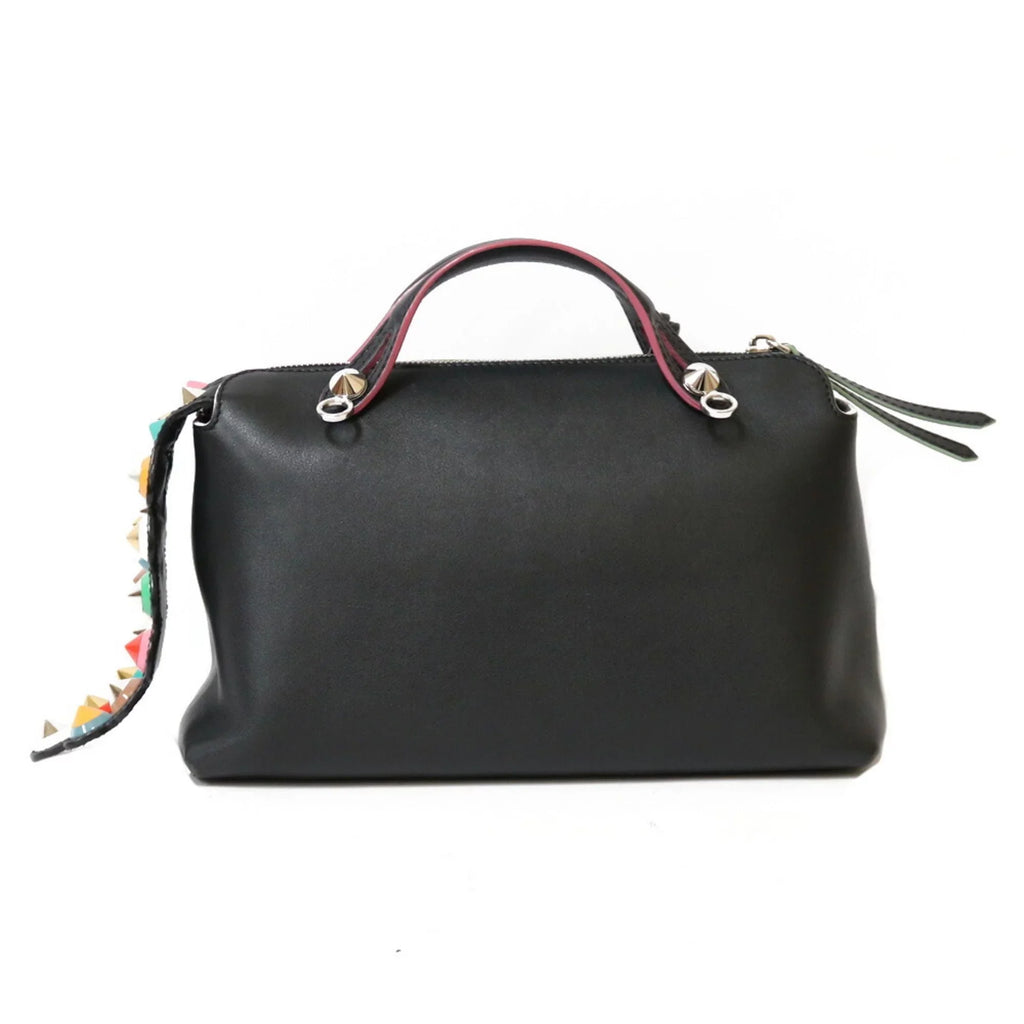 Pre-Owned FENDI Shoulder Bag By The Way Black Women's Leather (Fair)