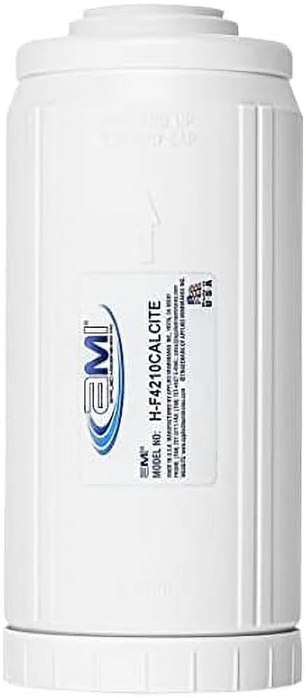 INC Ph Neutralization Water Filter Cartridge | Calcite Filter To Raise Alkalinity Of Low Ph Water | Standard 4.5" X 10" Size Fits 10 Inch Filter Housing | H-F4210CALCITE (4.5X10))