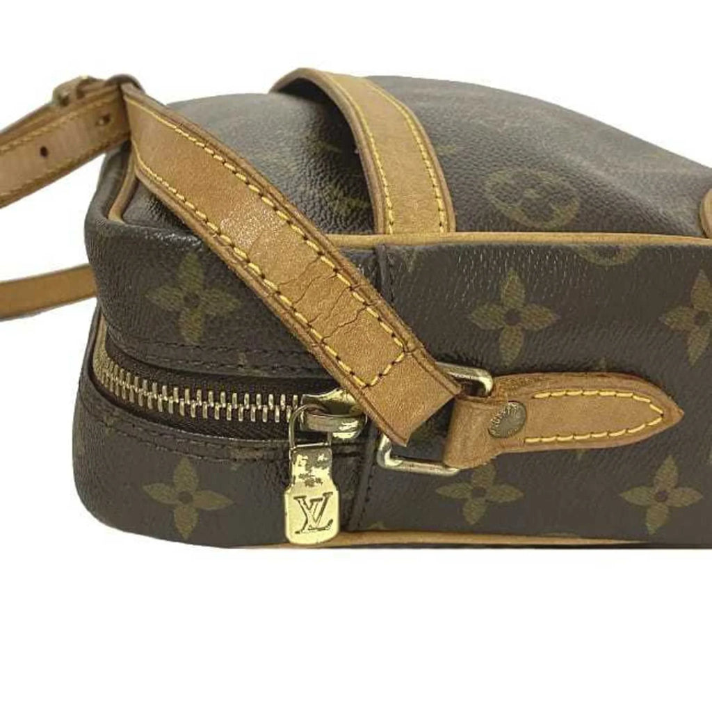 Pre-Owned Louis Vuitton Shoulder Bag Trocadero 27 Brown Beige Gold Monogram M51274 Canvas Nume MB1024 LOUIS VUITTON (Good)