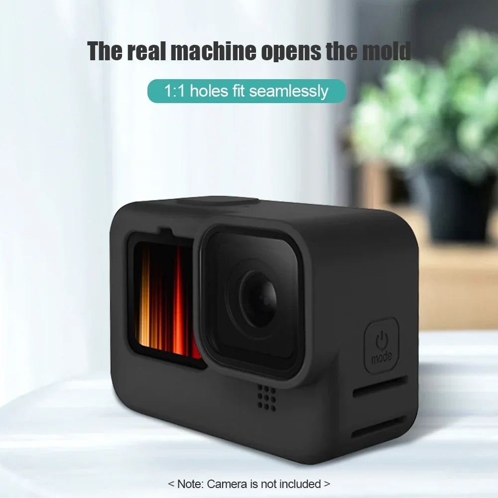 OWSOO Protective Case for  Camera, Compatible, Waterproof Kit, Silicone Protectors, Tempered Glasses, Filters, Fog PLatitudees