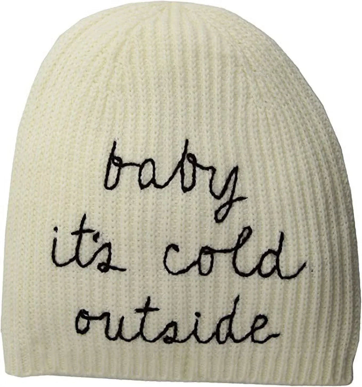 Kate Spade New York Baby It's Cold Outside Beanie Cream/Black