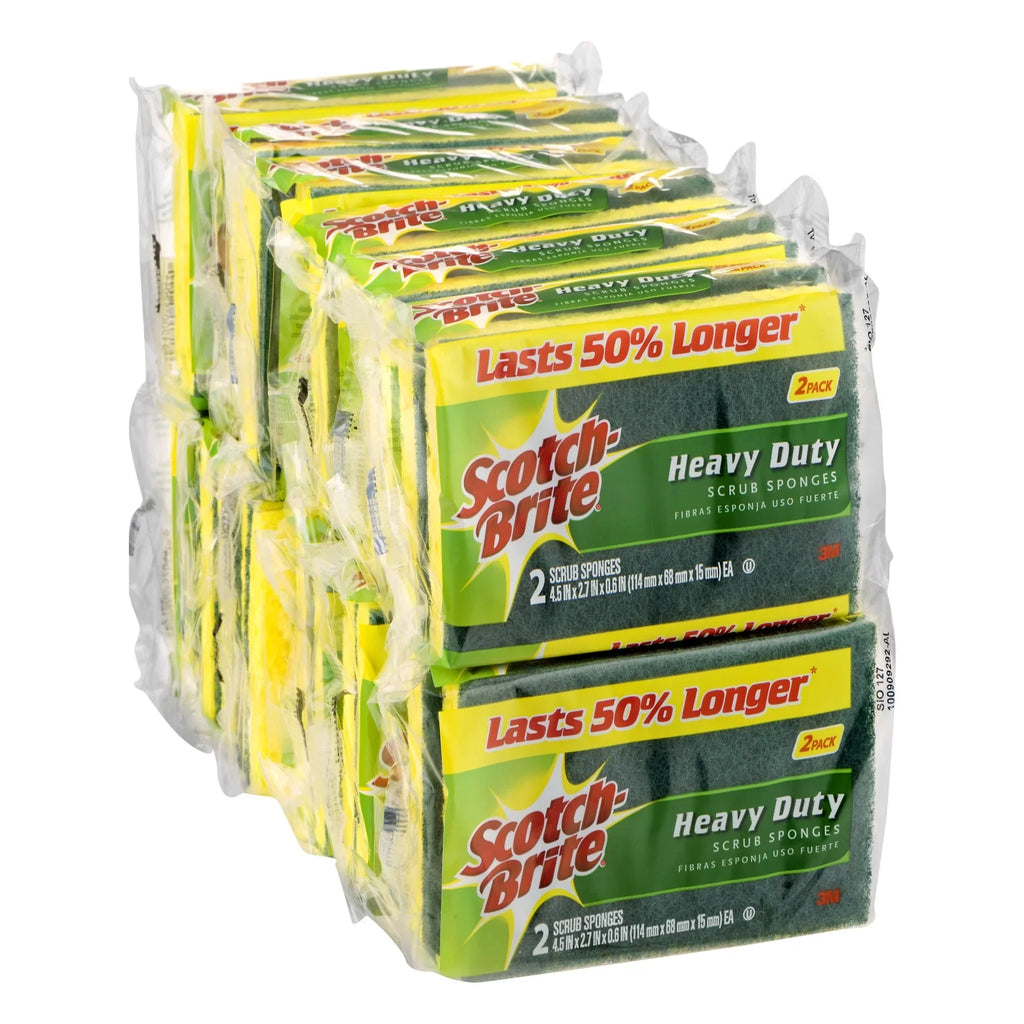 Scotch-Brite Heavy Duty Scrub Sponges - 24 CT