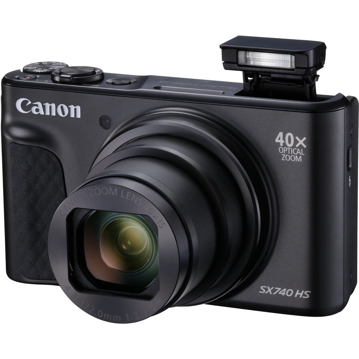 Canon PowerShot SX740 HS 20.3 Megapixel Compact Camera, Black
